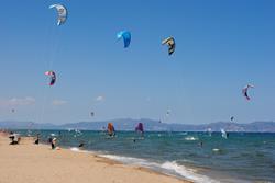 Golf de Rosas, Spain - kitesurf beach.